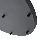 LP764-R15BK Baza rotunda 15 fire Thin Lampardi H4cm D80cm black - img 7