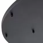 LP764-R15BK Baza rotunda 15 fire Thin Lampardi H4cm D80cm black - img 5