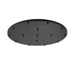 LP764-R15BK Baza rotunda 15 fire Thin Lampardi H4cm D80cm black - img 1