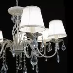LP263-7 Lustra Verona Lampardi 7x40w E14/ H58-120cm D84cm - img 3