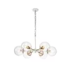 LP479-6 Lustra Marble Lampardi 6x40w E14/H50-120cm D65cm - img 1