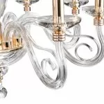 CLN115-8 Lustra Abrasso Cellini 8x40wE14/H75-125cm D73cm - img 5