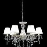 LP263-7 Lustra Verona Lampardi 7x40w E14/ H58-120cm D84cm - img 5