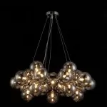 LP546-25P Suspensie Megapolis Smoky Lampardi 25x40w G9/ H50-130cm D73cm - img 1