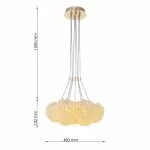 LP141-7P Lustra Orvella Lampardi 480*130+1000MM/G9*7 - img 3