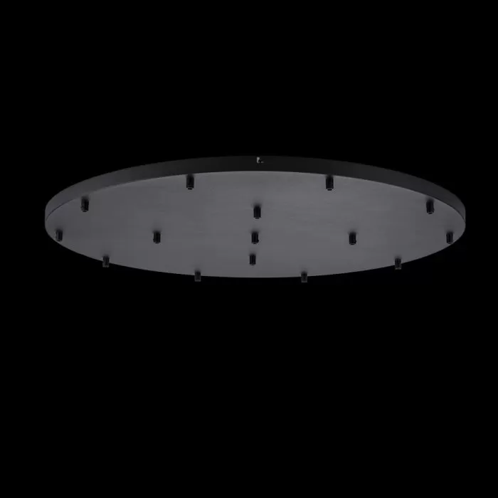 LP764-R15BK Baza rotunda 15 fire Thin Lampardi H4cm D80cm black - img 8