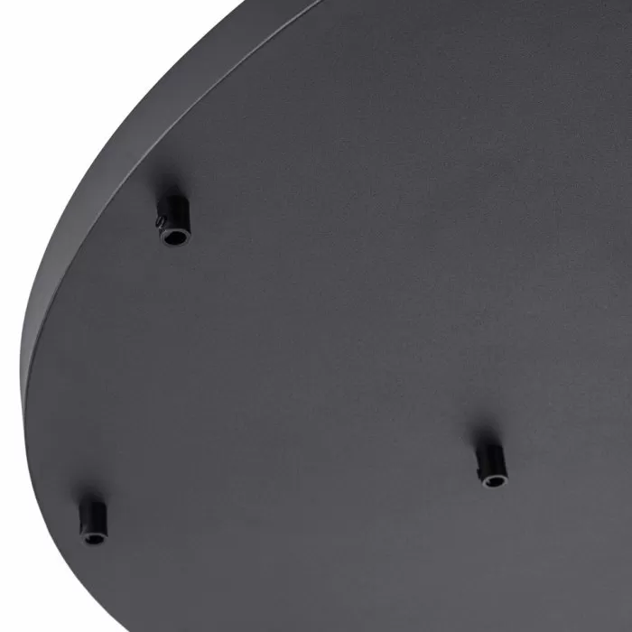 LP764-R15BK Baza rotunda 15 fire Thin Lampardi H4cm D80cm black - img 5