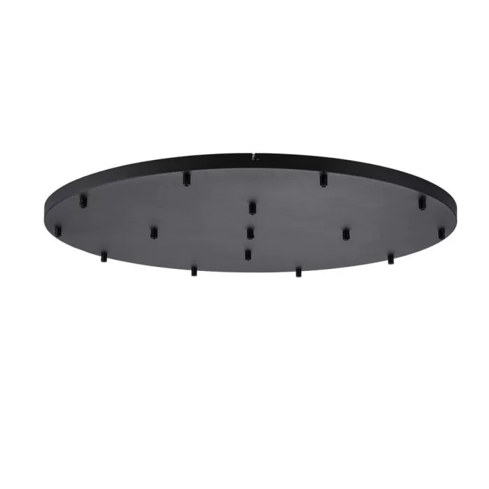 LP764-R15BK Baza rotunda 15 fire Thin Lampardi H4cm D80cm black - img 4