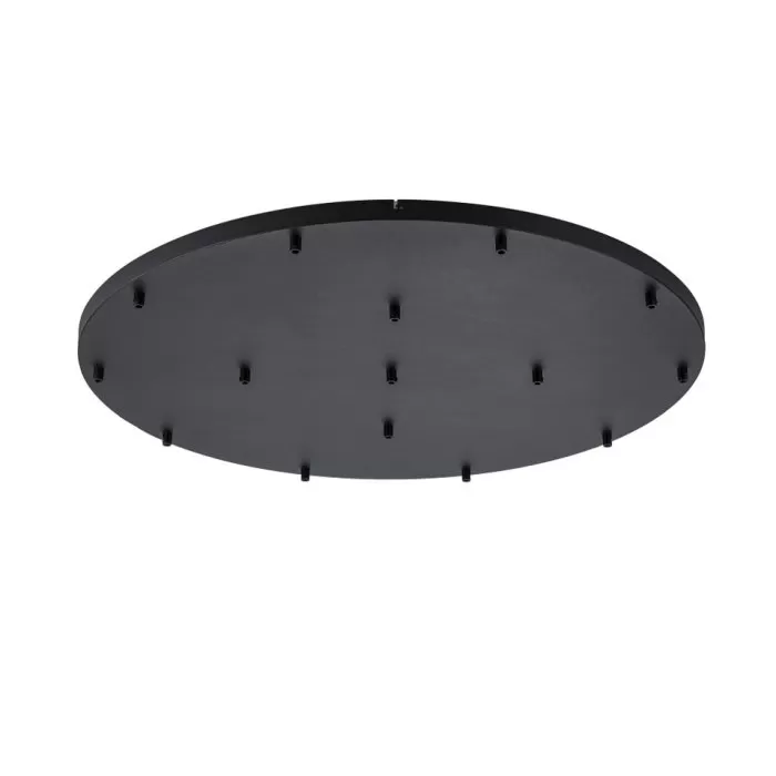 LP764-R15BK Baza rotunda 15 fire Thin Lampardi H4cm D80cm black - img 1