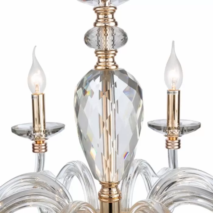 CLN115-8 Lustra Abrasso Cellini 8x40wE14/H75-125cm D73cm - img 7