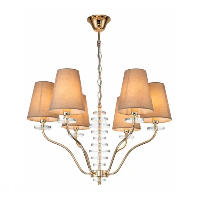 CLN236-6 Lustra Mady Cellini 6x40w E14/H55-100cm D70cm - img 1