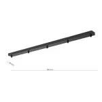 LP764-L5BK Baza in linie 5 fire Thin Lampardi 98.0x5.5cm - img 3
