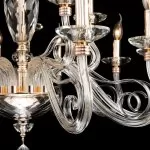 CLN115-15 Lustra Abrasso Cellini 15x40w E14/H80-150cm D85cm - img 6