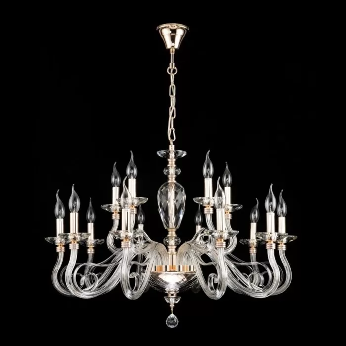 CLN115-15 Lustra Abrasso Cellini 15x40w E14/H80-150cm D85cm - img 4