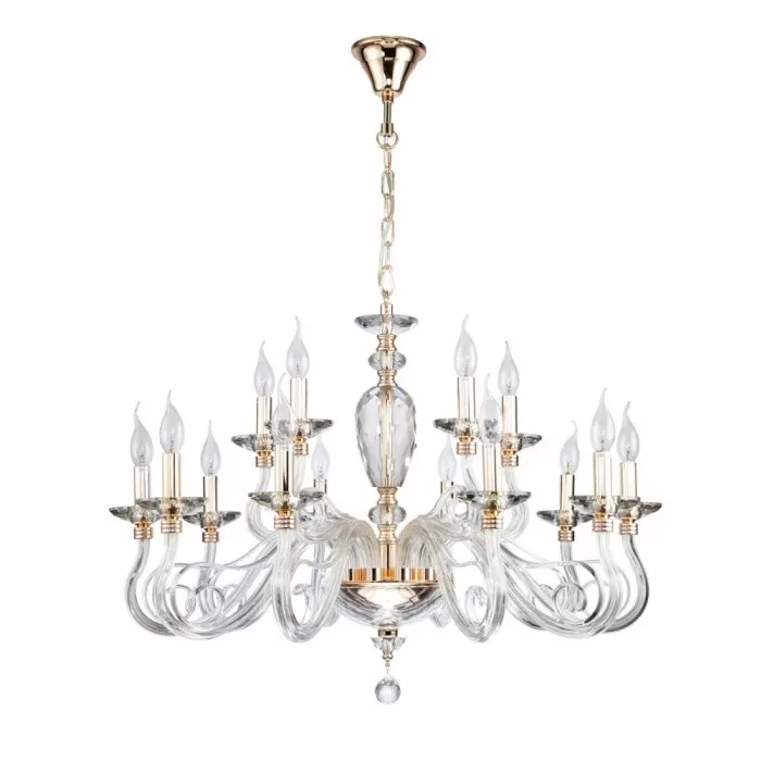 CLN115-15 Lustra Abrasso Cellini 15x40w E14/H80-150cm D85cm - img 3