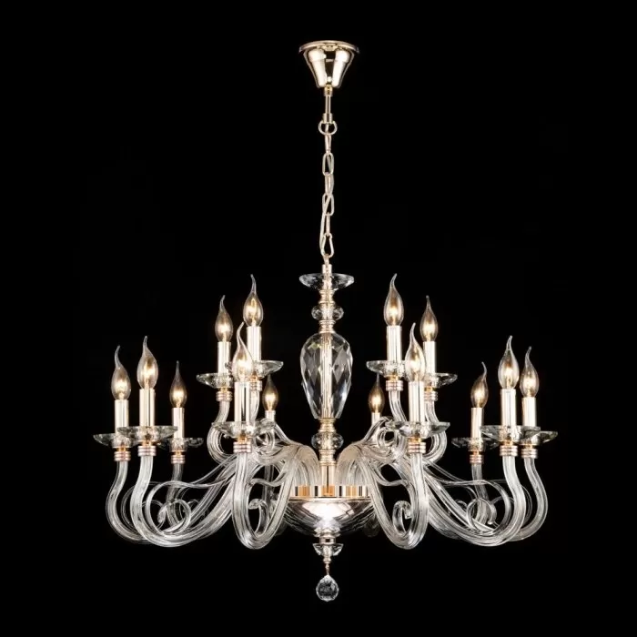 CLN115-15 Lustra Abrasso Cellini 15x40w E14/H80-150cm D85cm - img 2