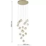 LP129-18GD Lustra Stair Lampardi  - img 3