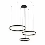 FL634-3 Lustra Circle Flitz BK+FR 3000K-6000K D815x500x1000  - img 1