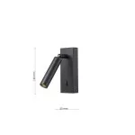 LP764-1W Aplica Thin Lampardi D25*100mm/IP20 2*G9 - img 3