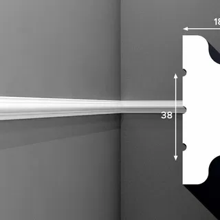 M009 (MX009) Molding duropolimer 38*18*2000mm Cosca (25 buc-1 cutie)