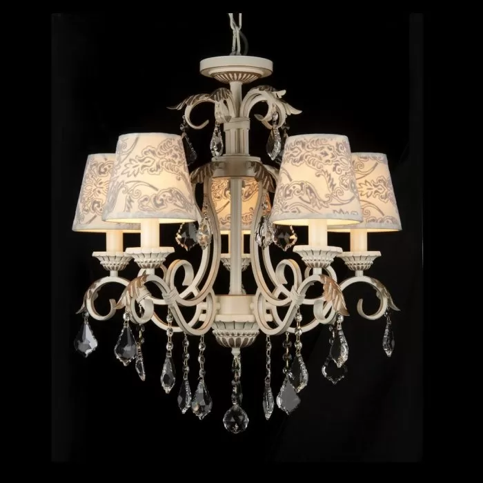 LP286-5 Lustra Velluto Lampardi 5x40w E14/ H60-105cm D55cm - img 1