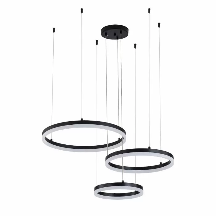 FL634-3 Lustra Circle Flitz BK+FR 3000K-6000K D815x500x1000  - img 4