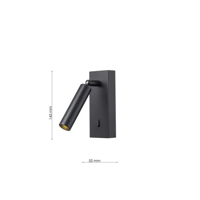 LP764-1W Aplica Thin Lampardi D25*100mm/IP20 2*G9 - img 3