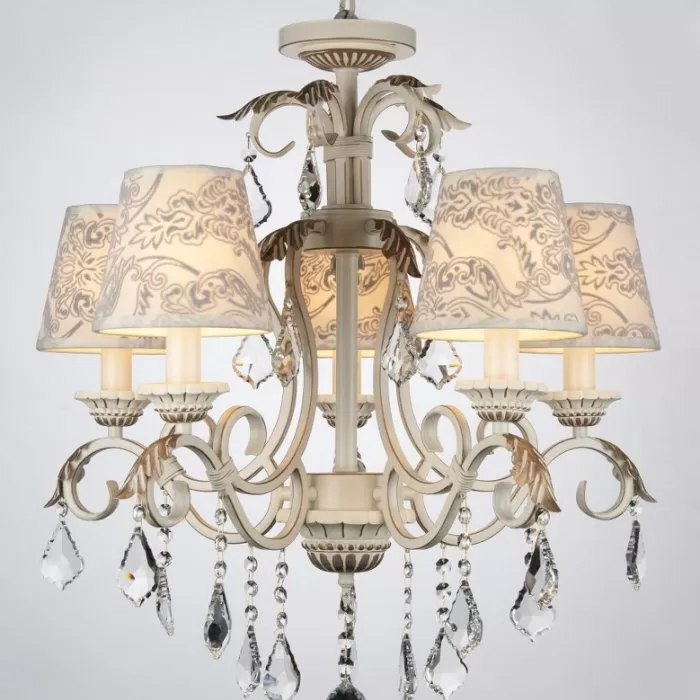LP286-5 Lustra Velluto Lampardi 5x40w E14/ H60-105cm D55cm - img 2