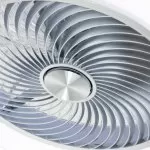 LP481-D60 Plafoniera Modern Fan Lampardi 1x50w LED/H20cm D60cm - img 7