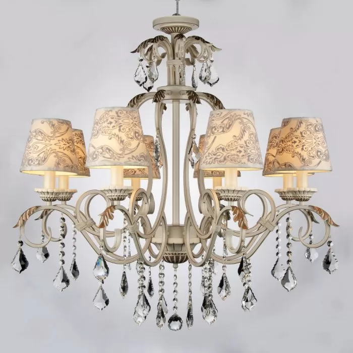 LP286-8 Lustra Velluto Lampardi 8x40w E14/ H83-150cm D82cm - img 2
