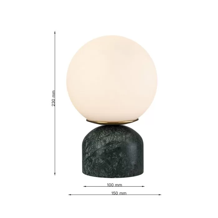 LP5195-1T Veioza green MARBLE Lampardi - img 3
