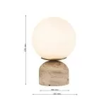 LP5196-1T Veioza yellow MARBLE Lampardi - img 3
