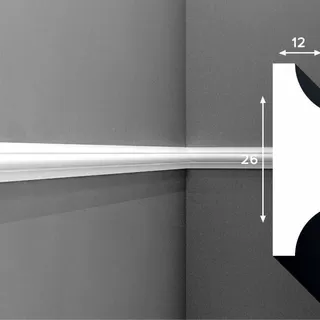 M001 (MX001) Molding duropolimer 26*12*2000mm Cosca (40 buc - 1 cutie)