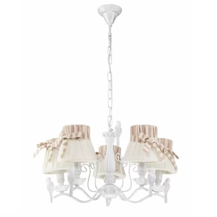 LP212-5 Lustra Cannelita Lampardi 5x40w E14/ H34-100cm D56cm - img 2