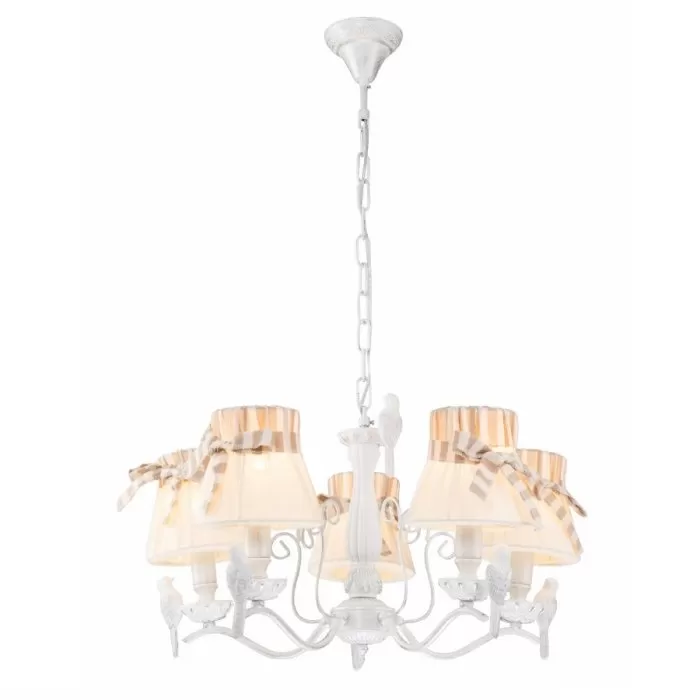 LP212-5 Lustra Cannelita Lampardi 5x40w E14/ H34-100cm D56cm - img 1