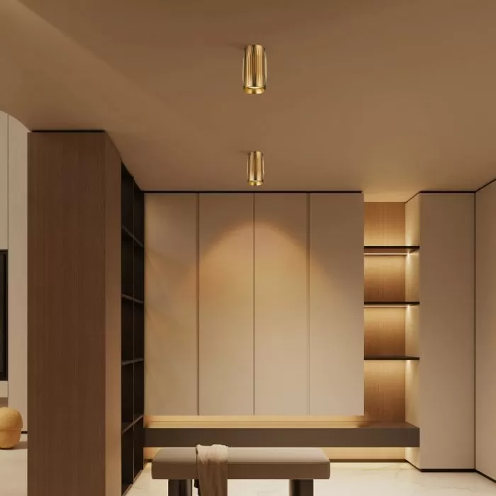 LP760-1C Spot Riflet Lampardi D60*110mm/IP20 GU10 oxidgold - img 2