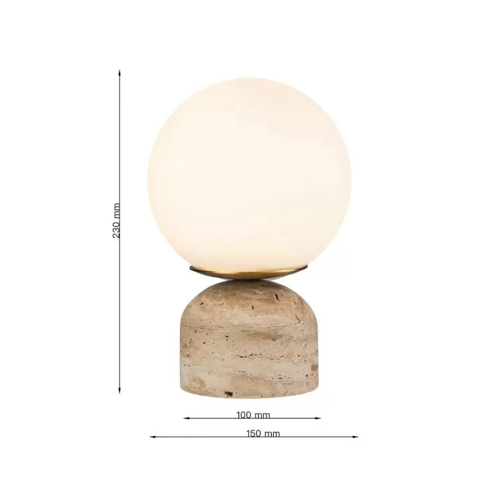 LP5196-1T Veioza yellow MARBLE Lampardi - img 3