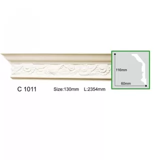 C1011-8 Cornisa cu ornament  Gaudi Decor116x60x2440
