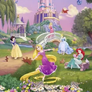 4-4026 Disney Princess Sunset 184*254cm
