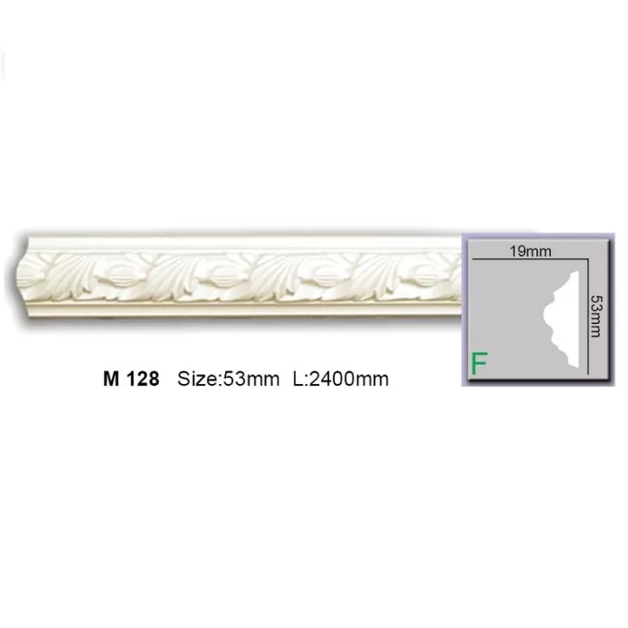 M128 (AC258) Molding ornament Harmony 53x19x2400 - img 1