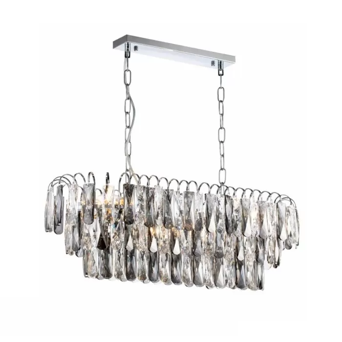 LP156-D80W40 Lustra Avola Lampardi 6x40w E14/H45-100cm D80cm - img 1