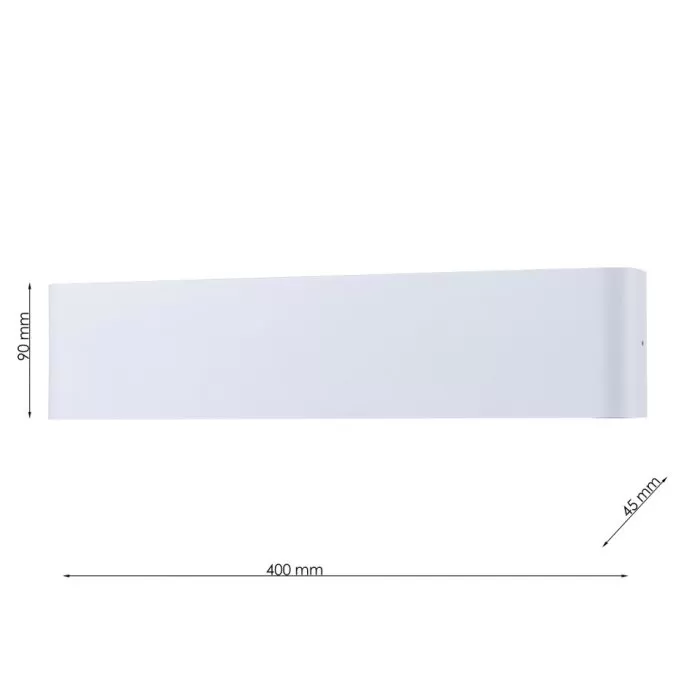 LP5244-L40 Aplica Glowin Lampardi L400*W45*H90mm/3000K~6000K /IP20,18W - img 3