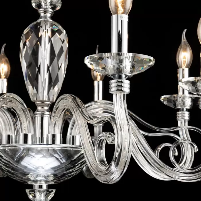 CLN116-8 Lustra Classy Cellini 8x40w E14/H75-125cm D73cm - img 6