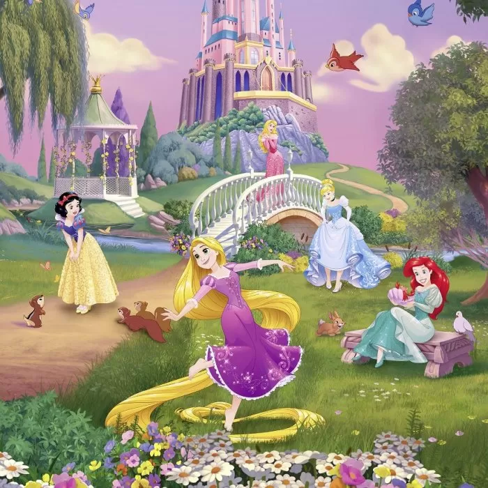 4-4026 Disney Princess Sunset 184*254cm - img 1