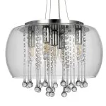LP525-D40 Suspensie Fabiola Lampardi 5x40w E14/ H30-120cm D40cm - img 2