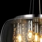 LP525-D40 Suspensie Fabiola Lampardi 5x40w E14/ H30-120cm D40cm - img 3