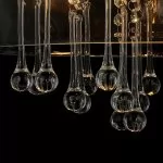 LP525-D40 Suspensie Fabiola Lampardi 5x40w E14/ H30-120cm D40cm - img 4