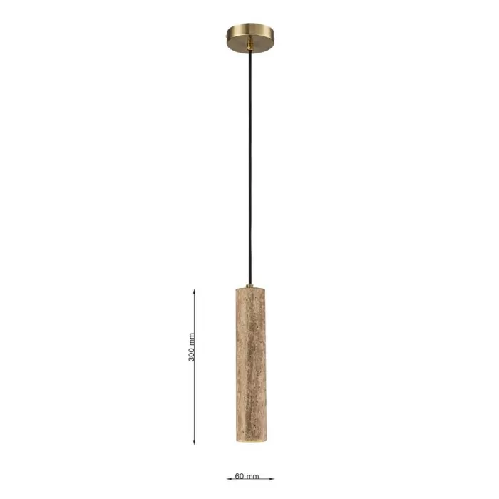 LP5198-1P Suspensie yellow STONE Lampardi - img 3