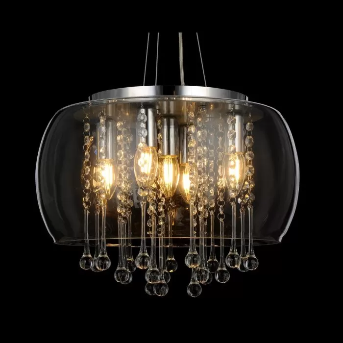 LP525-D40 Suspensie Fabiola Lampardi 5x40w E14/ H30-120cm D40cm - img 1