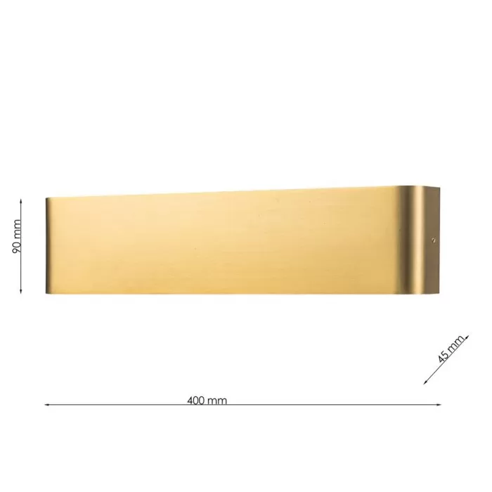 LP5245-L40 Aplica Glowin Lampardi L400*W45*H90mm/3000K~6000K /IP20,18W - img 3